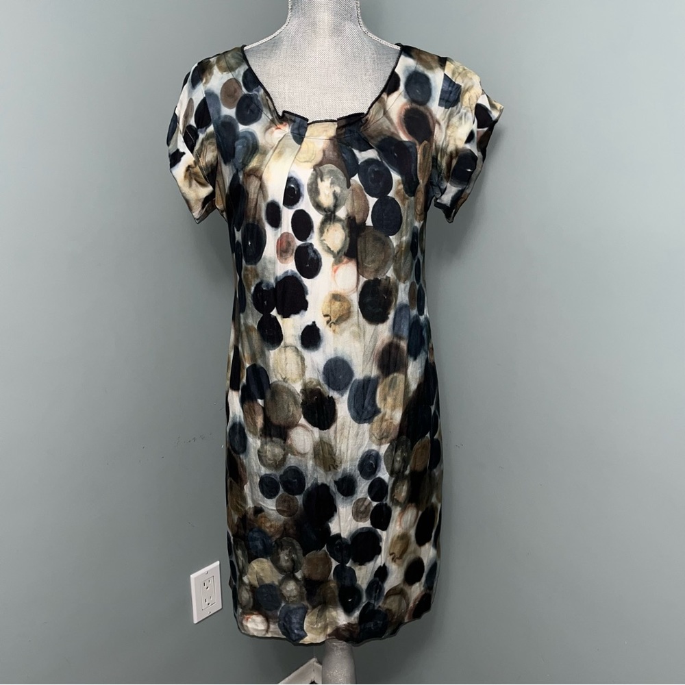 Cotton and silk blend dress (European brand)